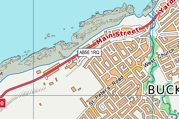AB56 1RQ map - OS VectorMap District (Ordnance Survey) AB56 1RQ map - OS VectorMap District (Ordnance Survey)