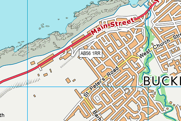 AB56 1RR map - OS VectorMap District (Ordnance Survey)