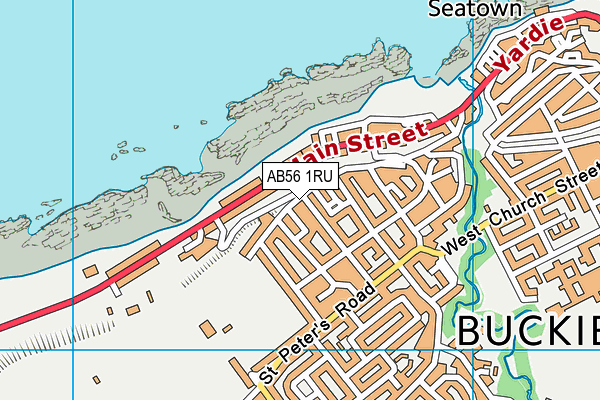 AB56 1RU map - OS VectorMap District (Ordnance Survey) AB56 1RU map - OS VectorMap District (Ordnance Survey)