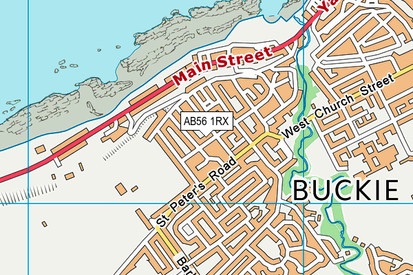 AB56 1RX map - OS VectorMap District (Ordnance Survey) AB56 1RX map - OS VectorMap District (Ordnance Survey)