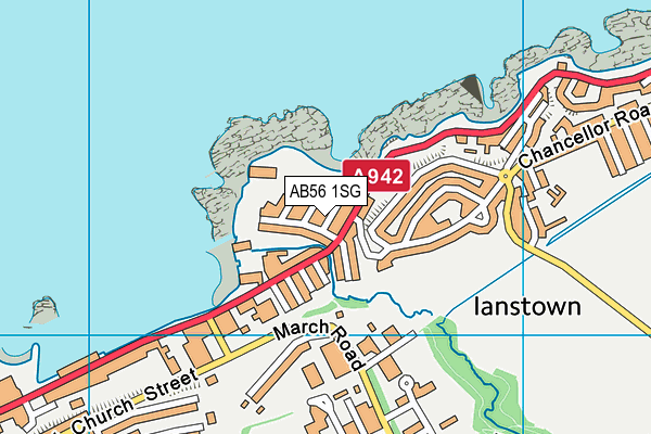 AB56 1SG map - OS VectorMap District (Ordnance Survey) AB56 1SG map - OS VectorMap District (Ordnance Survey)
