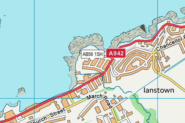 AB56 1SH map - OS VectorMap District (Ordnance Survey) AB56 1SH map - OS VectorMap District (Ordnance Survey)