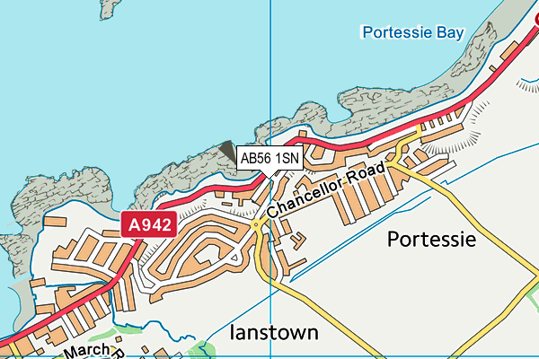 AB56 1SN map - OS VectorMap District (Ordnance Survey) AB56 1SN map - OS VectorMap District (Ordnance Survey)