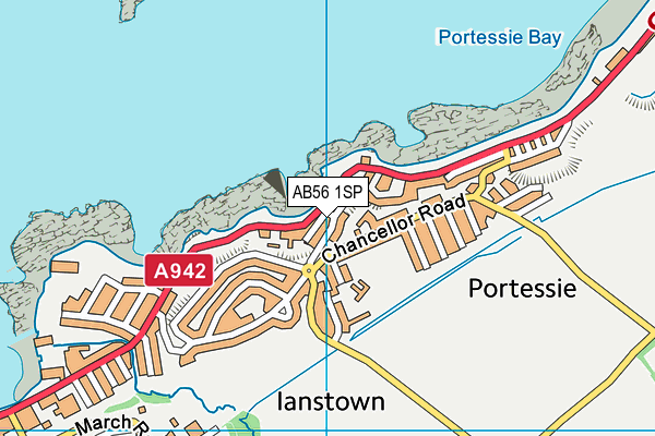AB56 1SP map - OS VectorMap District (Ordnance Survey) AB56 1SP map - OS VectorMap District (Ordnance Survey)