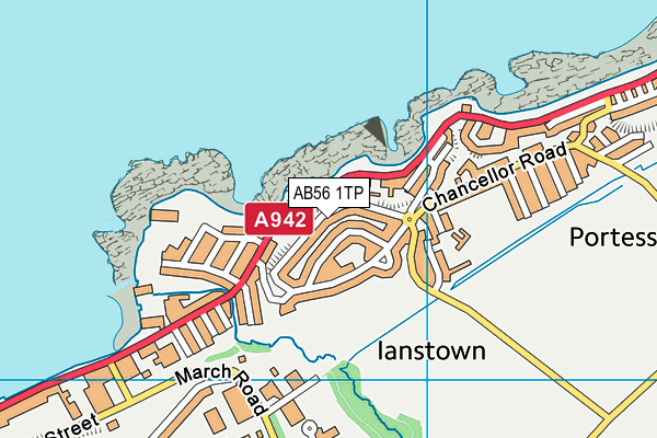 AB56 1TP map - OS VectorMap District (Ordnance Survey) AB56 1TP map - OS VectorMap District (Ordnance Survey)