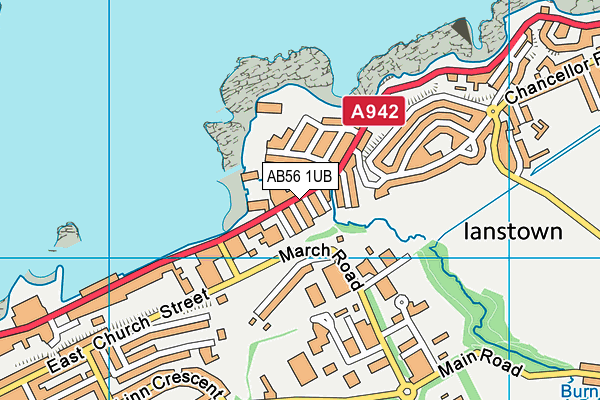 AB56 1UB map - OS VectorMap District (Ordnance Survey) AB56 1UB map - OS VectorMap District (Ordnance Survey)