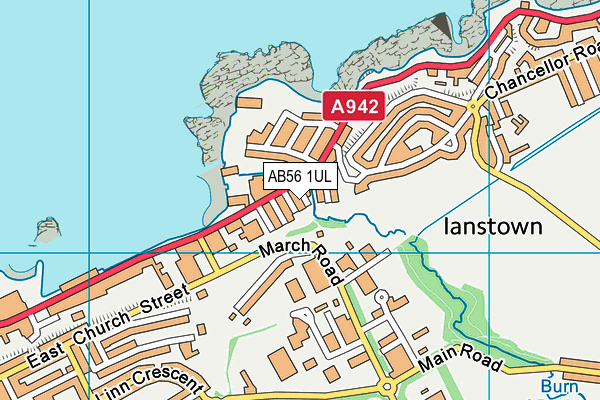 AB56 1UL map - OS VectorMap District (Ordnance Survey) AB56 1UL map - OS VectorMap District (Ordnance Survey)