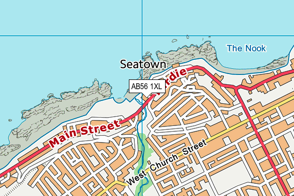 AB56 1XL map - OS VectorMap District (Ordnance Survey) AB56 1XL map - OS VectorMap District (Ordnance Survey)