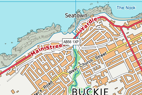 AB56 1XP map - OS VectorMap District (Ordnance Survey) AB56 1XP map - OS VectorMap District (Ordnance Survey)