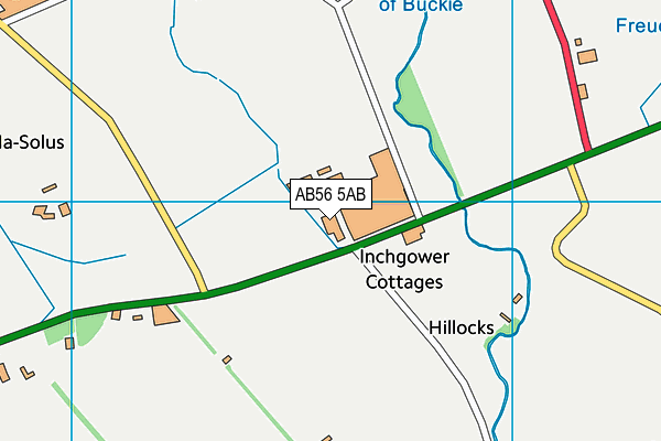 AB56 5AB map - OS VectorMap District (Ordnance Survey) AB56 5AB map - OS VectorMap District (Ordnance Survey)