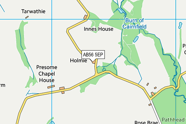 AB56 5EP map - OS VectorMap District (Ordnance Survey) AB56 5EP map - OS VectorMap District (Ordnance Survey)