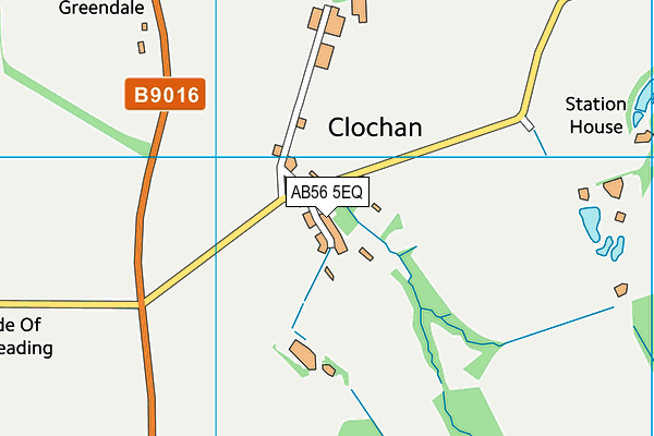 AB56 5EQ map - OS VectorMap District (Ordnance Survey) AB56 5EQ map - OS VectorMap District (Ordnance Survey)