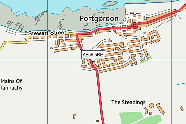 AB56 5RE map - OS VectorMap District (Ordnance Survey) AB56 5RE map - OS VectorMap District (Ordnance Survey)