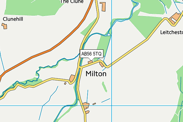 AB56 5TQ map - OS VectorMap District (Ordnance Survey) AB56 5TQ map - OS VectorMap District (Ordnance Survey)
