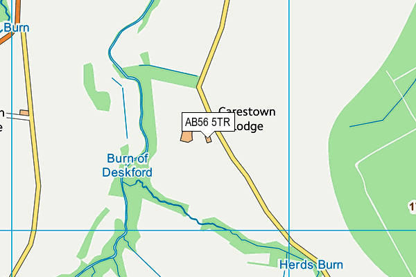 AB56 5TR map - OS VectorMap District (Ordnance Survey) AB56 5TR map - OS VectorMap District (Ordnance Survey)