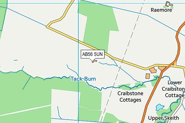 AB56 5UN map - OS VectorMap District (Ordnance Survey) AB56 5UN map - OS VectorMap District (Ordnance Survey)