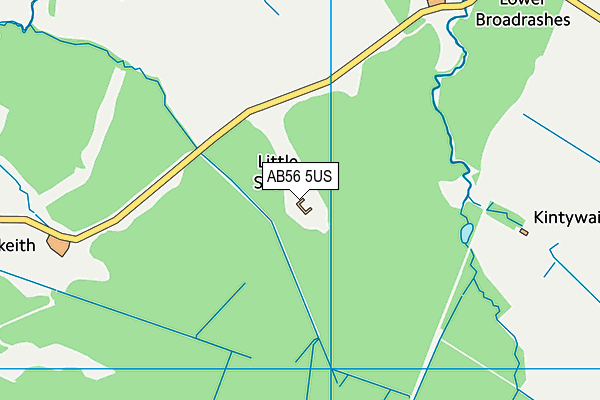AB56 5US map - OS VectorMap District (Ordnance Survey) AB56 5US map - OS VectorMap District (Ordnance Survey)