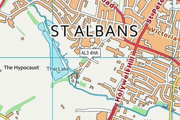 AL3 4HA map - OS VectorMap District (Ordnance Survey) AL3 4HA map - OS VectorMap District (Ordnance Survey)