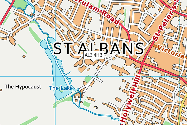 AL3 4HB map - OS VectorMap District (Ordnance Survey) AL3 4HB map - OS VectorMap District (Ordnance Survey)