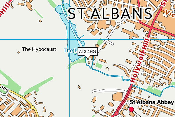 AL3 4HG map - OS VectorMap District (Ordnance Survey) AL3 4HG map - OS VectorMap District (Ordnance Survey)