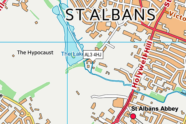 AL3 4HJ map - OS VectorMap District (Ordnance Survey) AL3 4HJ map - OS VectorMap District (Ordnance Survey)