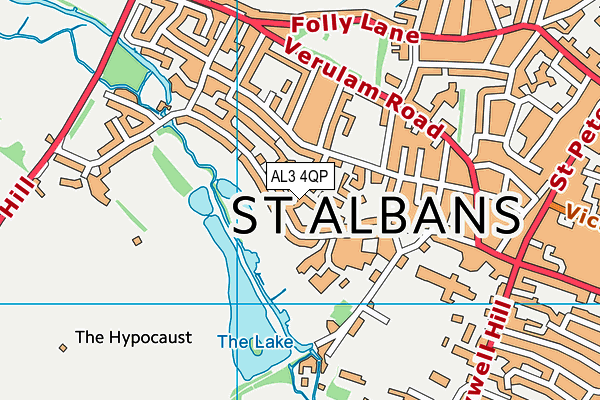 AL3 4QP map - OS VectorMap District (Ordnance Survey) AL3 4QP map - OS VectorMap District (Ordnance Survey)