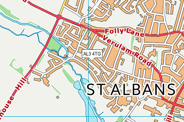 AL3 4TG map - OS VectorMap District (Ordnance Survey) AL3 4TG map - OS VectorMap District (Ordnance Survey)