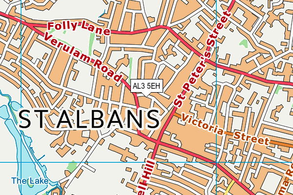 AL3 5EH map - OS VectorMap District (Ordnance Survey) AL3 5EH map - OS VectorMap District (Ordnance Survey)
