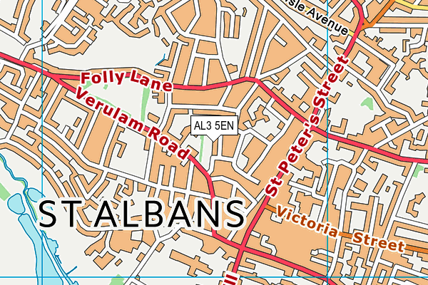 AL3 5EN map - OS VectorMap District (Ordnance Survey) AL3 5EN map - OS VectorMap District (Ordnance Survey)
