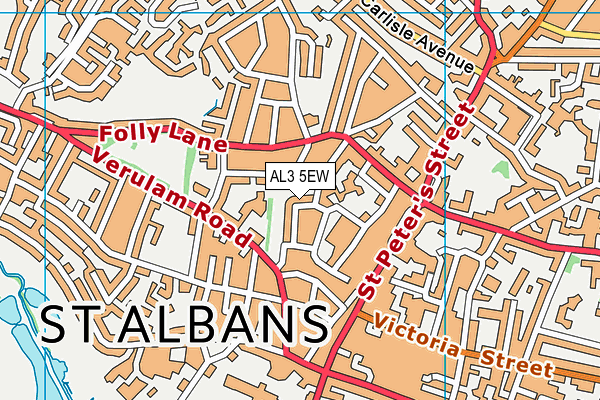 AL3 5EW map - OS VectorMap District (Ordnance Survey) AL3 5EW map - OS VectorMap District (Ordnance Survey)