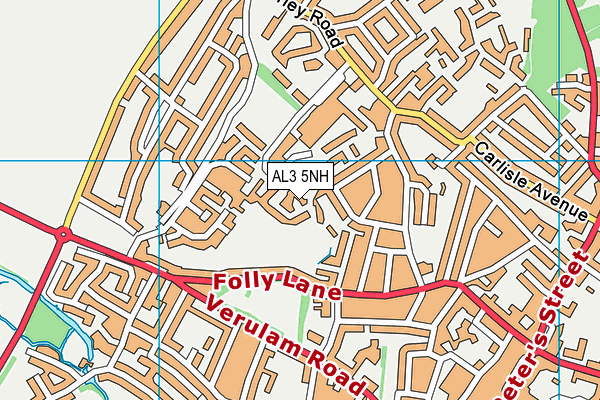 AL3 5NH map - OS VectorMap District (Ordnance Survey) AL3 5NH map - OS VectorMap District (Ordnance Survey)