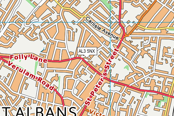 AL3 5NX map - OS VectorMap District (Ordnance Survey) AL3 5NX map - OS VectorMap District (Ordnance Survey)