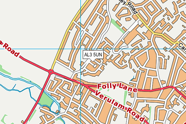 AL3 5UN map - OS VectorMap District (Ordnance Survey) AL3 5UN map - OS VectorMap District (Ordnance Survey)