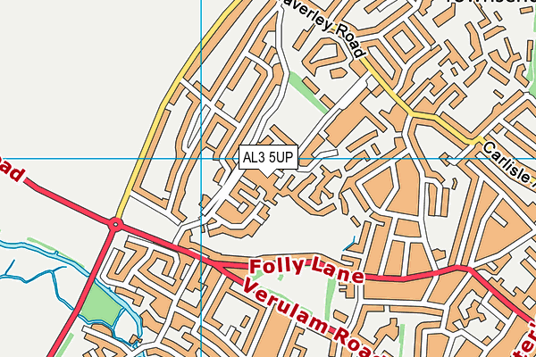 AL3 5UP map - OS VectorMap District (Ordnance Survey) AL3 5UP map - OS VectorMap District (Ordnance Survey)