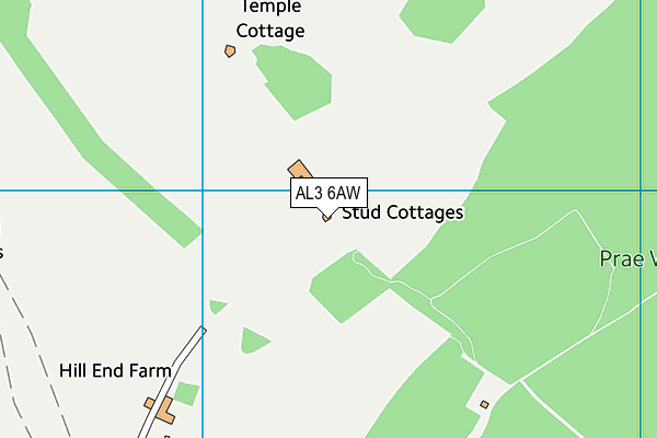 AL3 6AW map - OS VectorMap District (Ordnance Survey) AL3 6AW map - OS VectorMap District (Ordnance Survey)