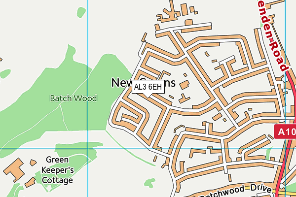 AL3 6EH map - OS VectorMap District (Ordnance Survey) AL3 6EH map - OS VectorMap District (Ordnance Survey)