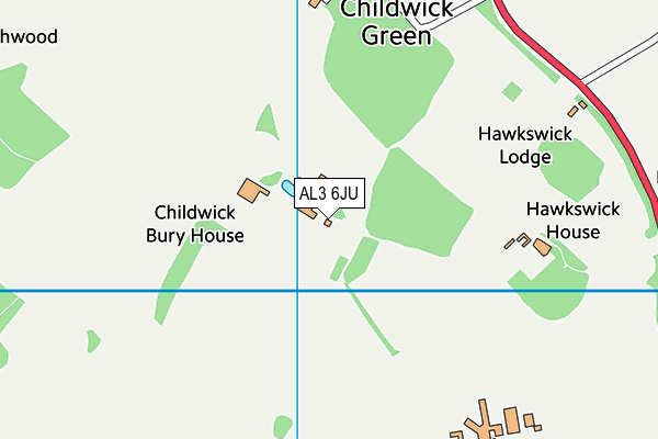 AL3 6JU map - OS VectorMap District (Ordnance Survey) AL3 6JU map - OS VectorMap District (Ordnance Survey)