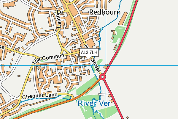 AL3 7LH map - OS VectorMap District (Ordnance Survey) AL3 7LH map - OS VectorMap District (Ordnance Survey)
