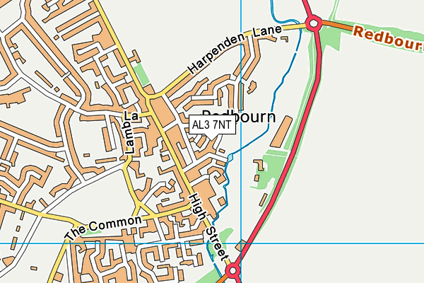 AL3 7NT map - OS VectorMap District (Ordnance Survey) AL3 7NT map - OS VectorMap District (Ordnance Survey)