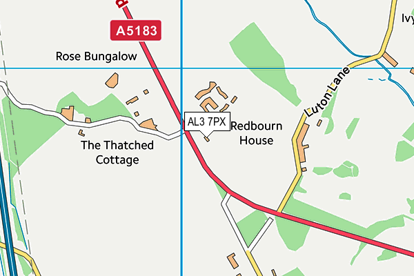 AL3 7PX map - OS VectorMap District (Ordnance Survey) AL3 7PX map - OS VectorMap District (Ordnance Survey)