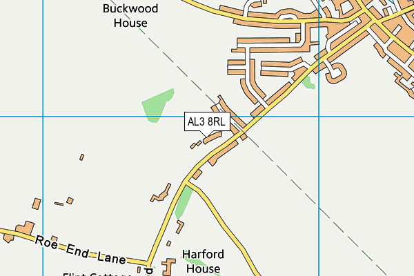 AL3 8RL map - OS VectorMap District (Ordnance Survey) AL3 8RL map - OS VectorMap District (Ordnance Survey)