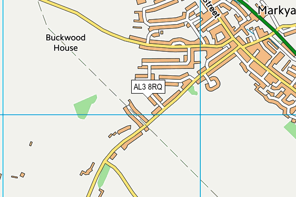 AL3 8RQ map - OS VectorMap District (Ordnance Survey) AL3 8RQ map - OS VectorMap District (Ordnance Survey)