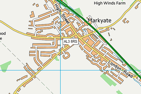 AL3 8RS map - OS VectorMap District (Ordnance Survey) AL3 8RS map - OS VectorMap District (Ordnance Survey)