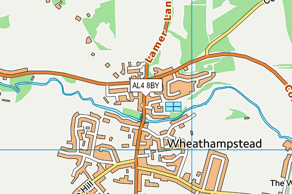 AL4 8BY map - OS VectorMap District (Ordnance Survey) AL4 8BY map - OS VectorMap District (Ordnance Survey)