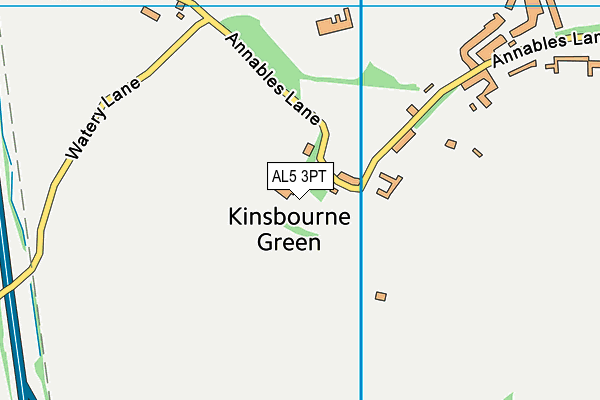 AL5 3PT map - OS VectorMap District (Ordnance Survey) AL5 3PT map - OS VectorMap District (Ordnance Survey)