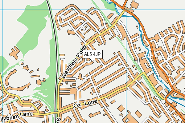 AL5 4JP map - OS VectorMap District (Ordnance Survey) AL5 4JP map - OS VectorMap District (Ordnance Survey)