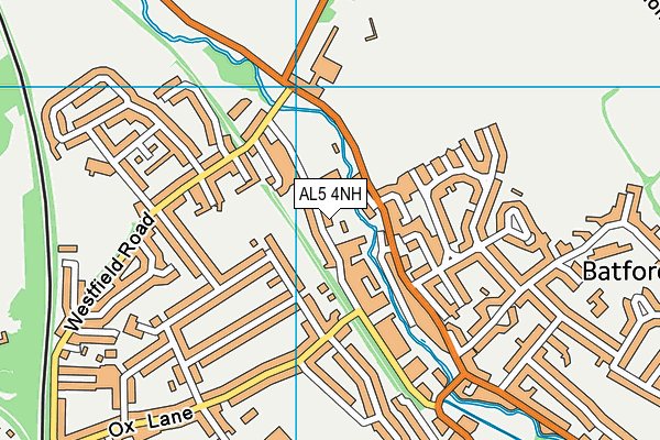 AL5 4NH map - OS VectorMap District (Ordnance Survey) AL5 4NH map - OS VectorMap District (Ordnance Survey)