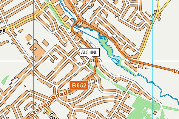 AL5 4NL map - OS VectorMap District (Ordnance Survey) AL5 4NL map - OS VectorMap District (Ordnance Survey)