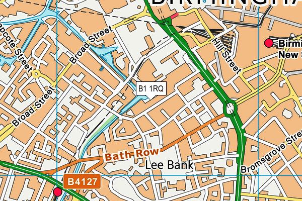 B1 1RQ map - OS VectorMap District (Ordnance Survey) B1 1RQ map - OS VectorMap District (Ordnance Survey)
