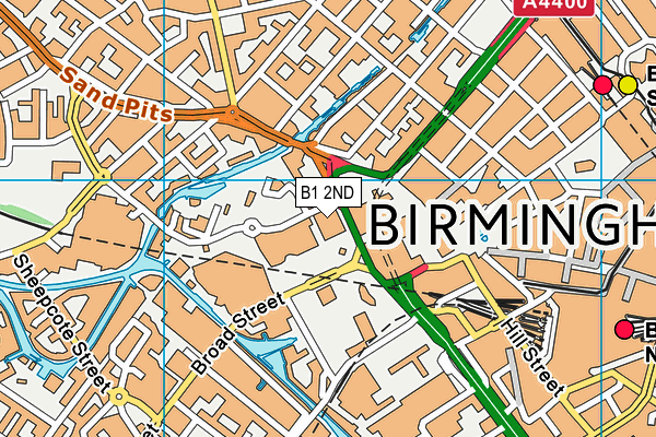 B1 2ND map - OS VectorMap District (Ordnance Survey) B1 2ND map - OS VectorMap District (Ordnance Survey)